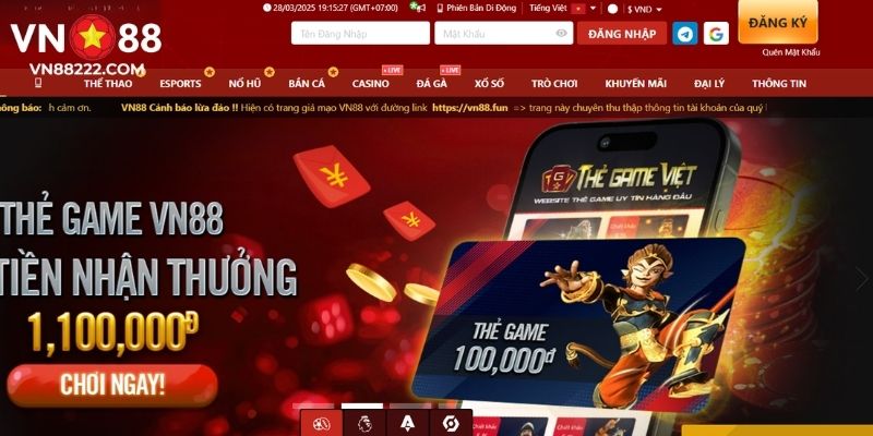 Giao diện đỉnh cao, ngôn ngữ Việt, màu sắc bắt mắt